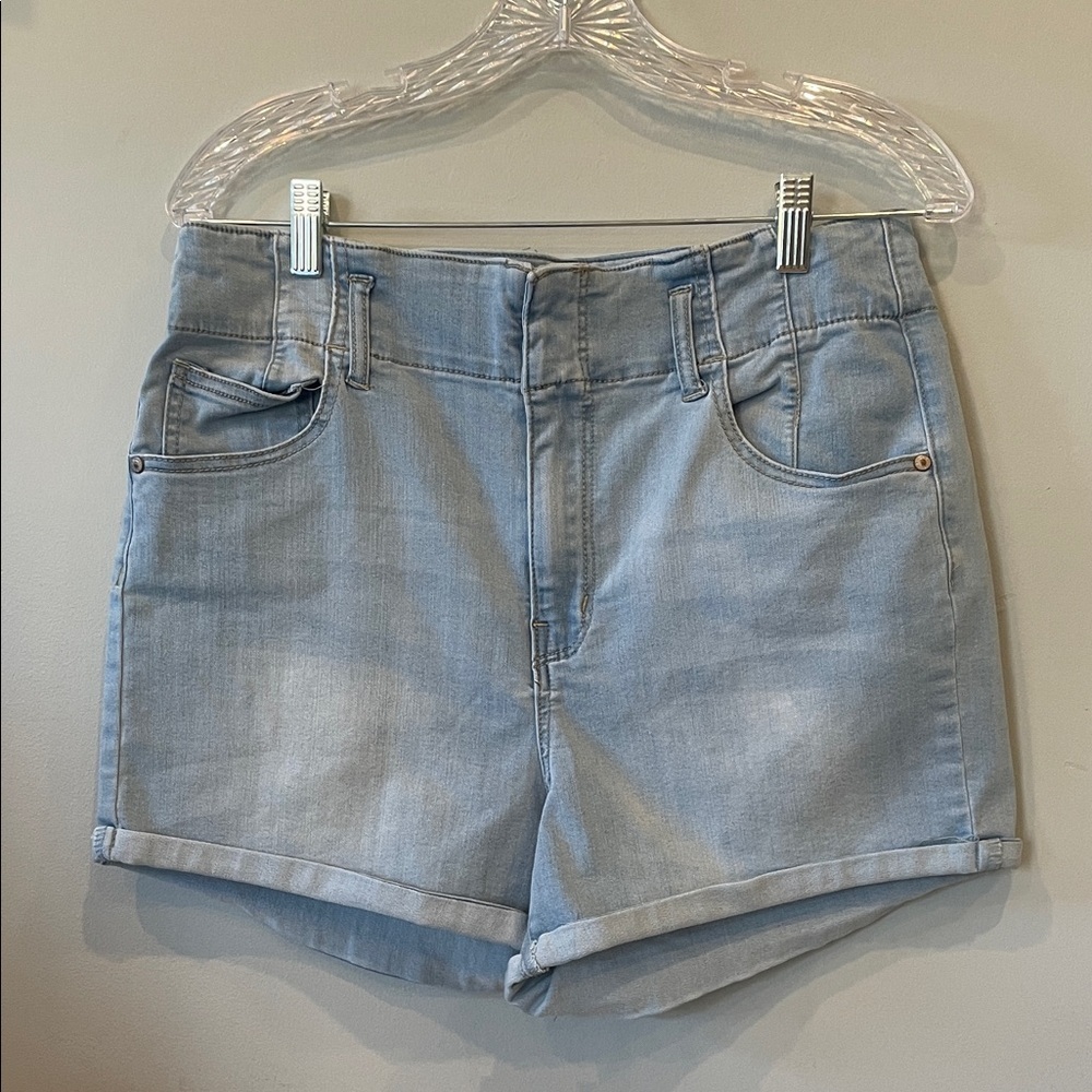 Light Blue Women's Denim Shorts almost famous size 13